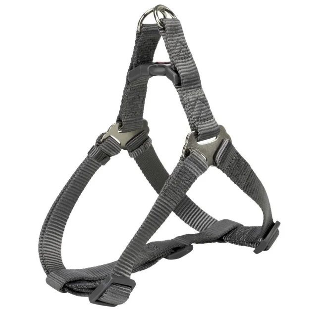 Шлея Trixie Premium One Touch Harness, для собак, 50-65 см, 20 мм, розмір M, графіт