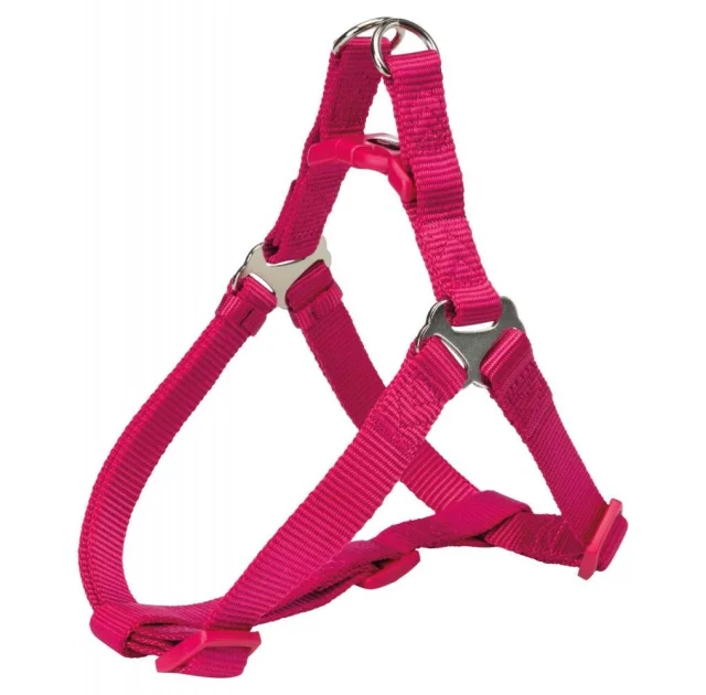 Шлея Trixie Premium One Touch Harness для собак, 65-80 см, 25 мм, розмір L, фуксія