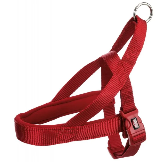 Шлея норвезька Trixie Premium L, для собак, 60-76 см, 40 мм, червоний