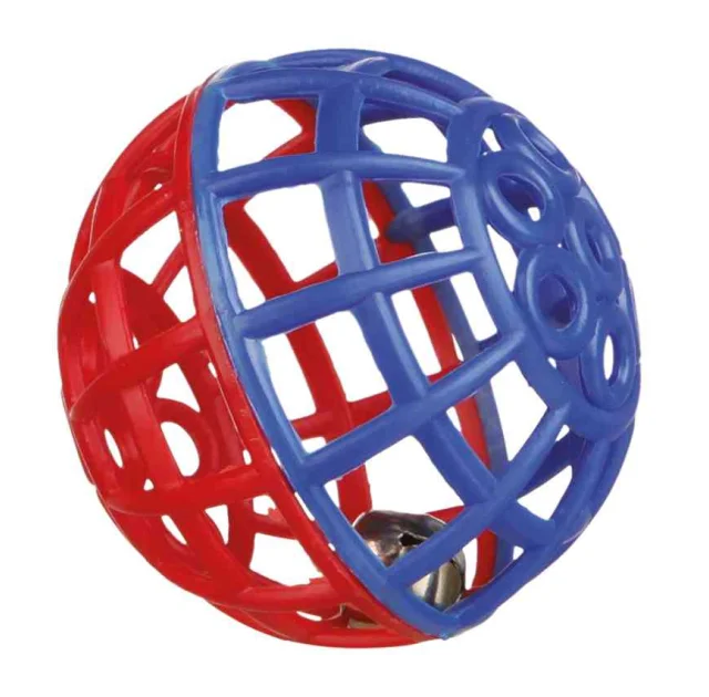 Игрушка Trixie пластиковый шарик, для птиц, 4,5 см