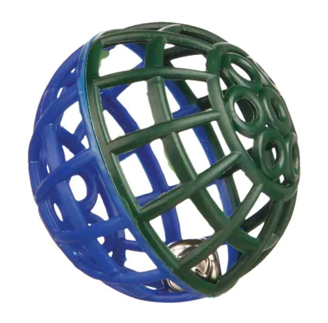 Игрушка Trixie пластиковый шарик, для птиц, 4,5 см