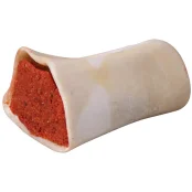 Лакомство Trixie говяжья кость, с начинкой, для собак, упаковка 15 шт