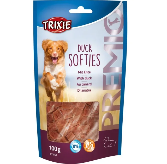 Ласощі Trixie - PREMIO качка, для собак, 100 г