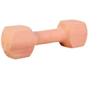 Дерев'яна квадратна гантель Trixie для собак, 400 г