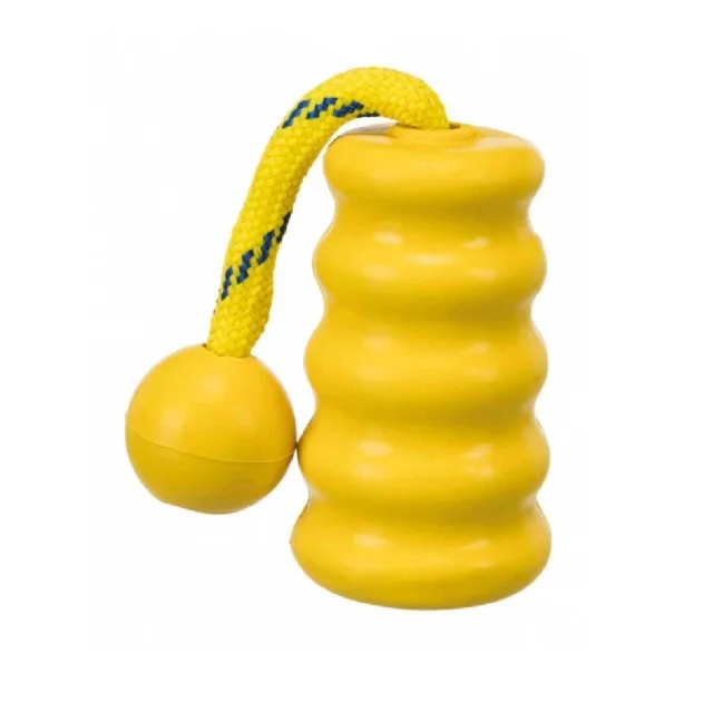 Игрушка развивающая Trixie - MOT®-Fun с канатом, для собак, 9 см, 22 см, резина