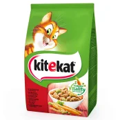 Сухий корм Kitekat для котів, яловичина з овочами, 1.8 кг