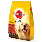 Сухой корм Pedigree для взрослых собак, с говядиной и птицей, 8.4 кг