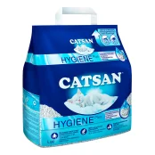 Наполнитель Catsan Hygiene Plus для кошачьего туалета, впитывающий, 2.6 кг (5 л)