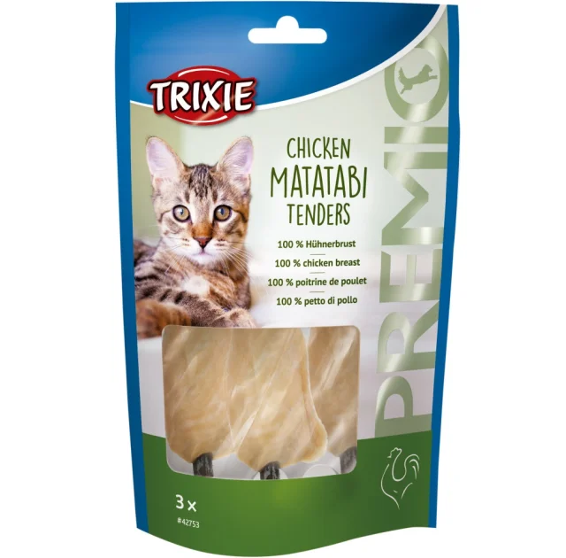 Ласощі Trixie Premio для котів, курка з мататабі, 55 г