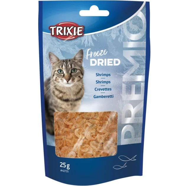 Ласощі Trixie Premio для котів, креветки сушені, 25 г