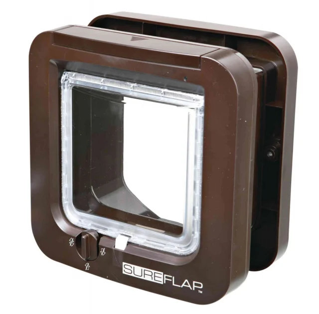Дверца Trixie SureFlap, для кошек, 21×21 см, коричневый
