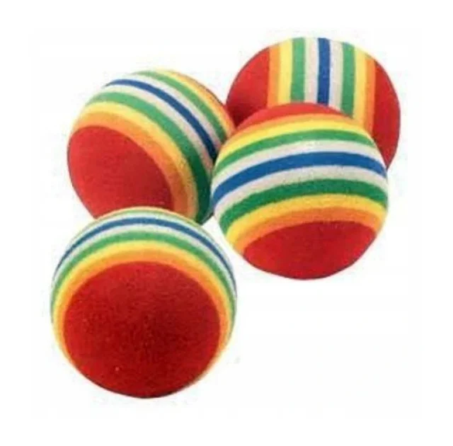 Игрушка Trixie для кошек, мяч, 4 шт