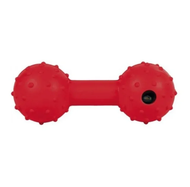 Гантель з дзвіночком і шипами Trixie для собак, 12.5 см, гума