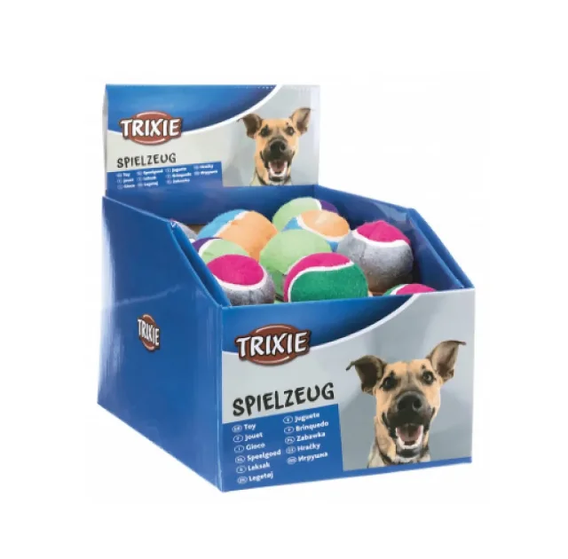Набор мячей Trixie теннисный, для собак, 6 см, 1 шт