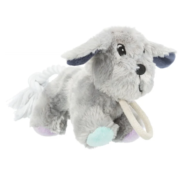Игрушка Trixie - Junior собака с канатом, для собак, 24 см, плюш