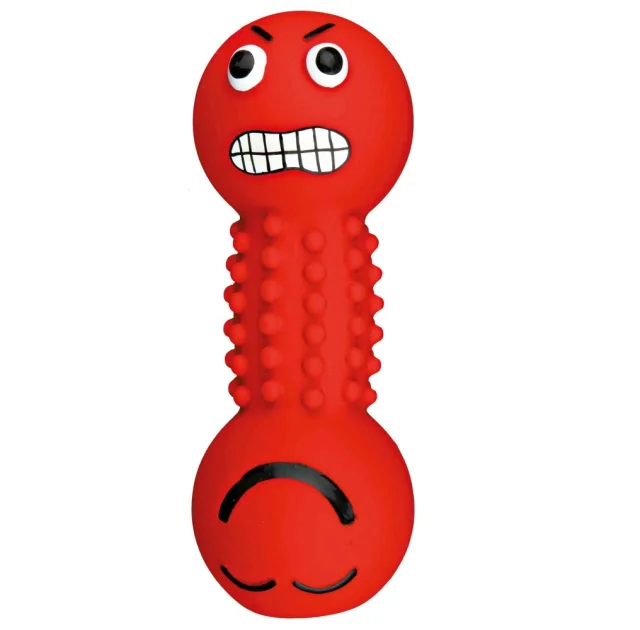 Гантель Trixie смайл, для собак, 19 см, латекс
