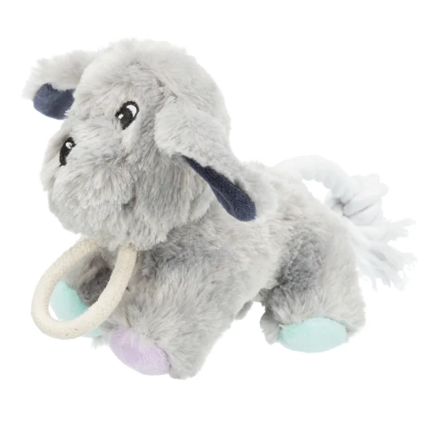 Игрушка Trixie - Junior собака с канатом, для собак, 24 см, плюш