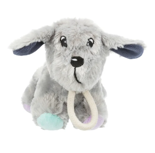 Игрушка Trixie - Junior собака с канатом, для собак, 24 см, плюш