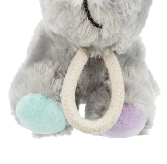 Игрушка Trixie - Junior собака с канатом, для собак, 24 см, плюш