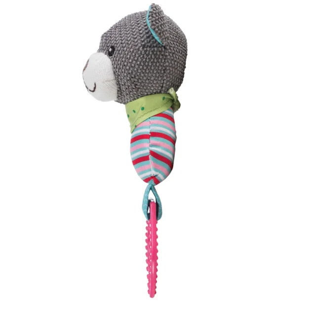 Іграшка Trixie - Junior ведмедик з кільцем, для собак, 23 см, тканина, поліестер