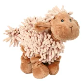 Игрушка Trixie овечка с пищалкой, для собак, 21 см, плюш