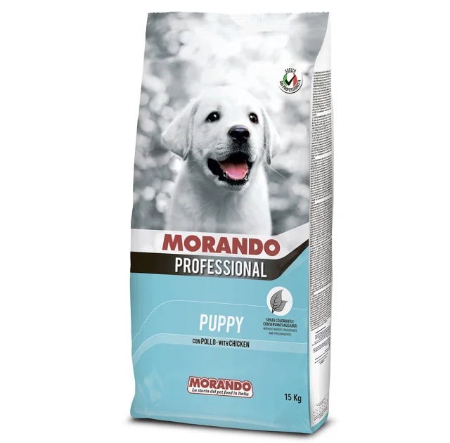 Сухий корм Morando Professional Puppy Chicken для цуценят, з куркою, 15 кг