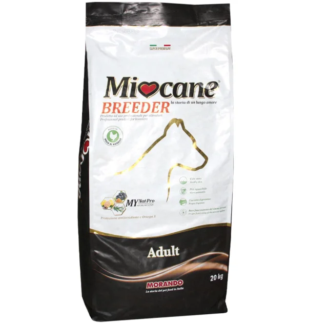 Сухой корм Morando MioCane Adult Chicken для взрослых собак средних пород, с курицей, 20 кг