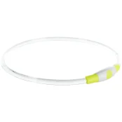 Нашийник світиться Trixie Flash USB L-XL, для собак, 65 см, 8 мм, зелений