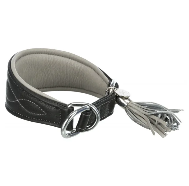 Нашийник Trixie Active Comfort XS-S, для собак, 24-31 см, 50 мм, чорний / сірий
