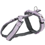 Шлея Trixie Premium Trekking Harness для собак, 53-64 см, 20 мм, розмір M, бузковий-графіт
