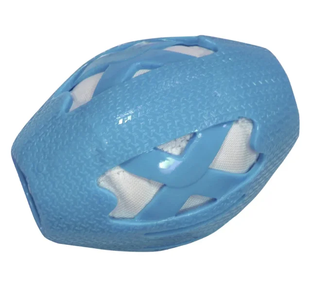 Іграшка Croci Catcher регбі м'яч для собак, гума, блакитний, 14 см, ціна за 1 шт