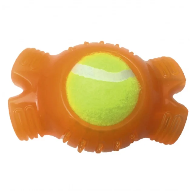 Іграшка Croci вибуховий тенісний м'яч, гума/силікон, 12.4×8.3×6.4 см