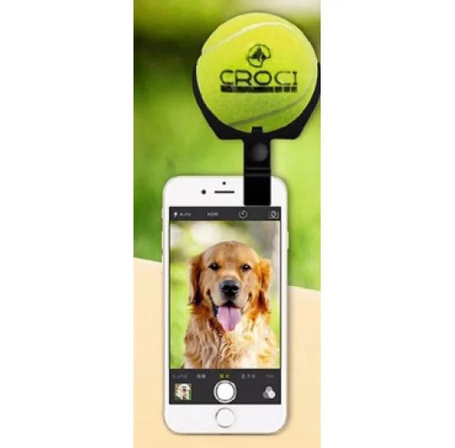 Игрушка Croci клипса на телефон мяч, для фото, 6,5 см