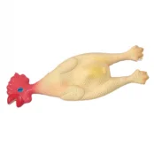 Игрушка-пищалка Croci курица, для собак, латекс, 24 см