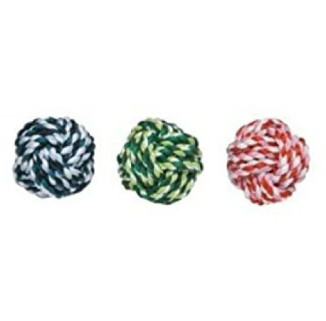 Іграшка Croci м'яч канатний для собак, 6.5 см