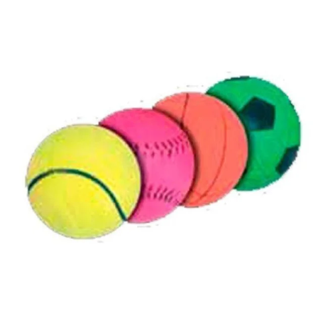 Іграшка Croci неоновий м'яч для собак, гума, 5.5 см, 4 види