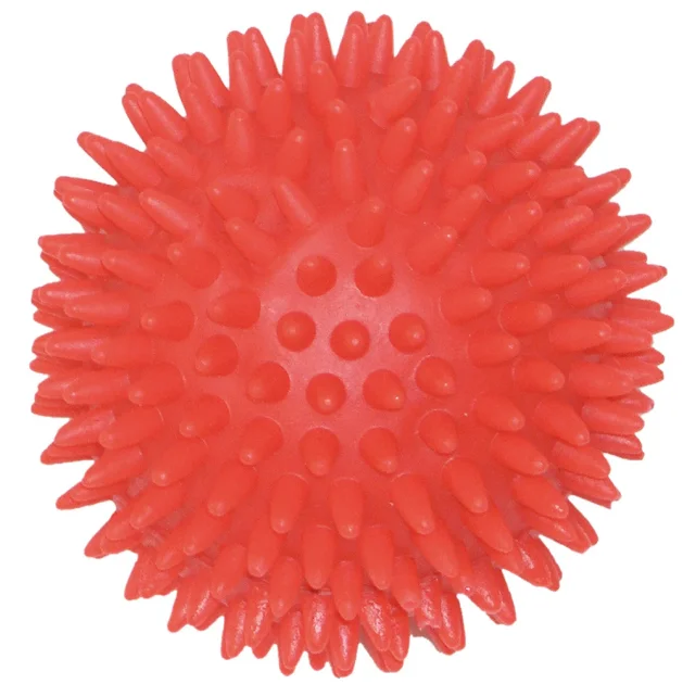 Іграшка-пищалка Croci м'яч-їжачок для собак, вініл, 8 см