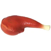 Игрушка-пищалка Croci окорочек, для собак, винил, 18 см
