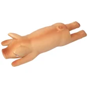Игрушка-пищалка Croci свинка, для собак, латекс, 25 см