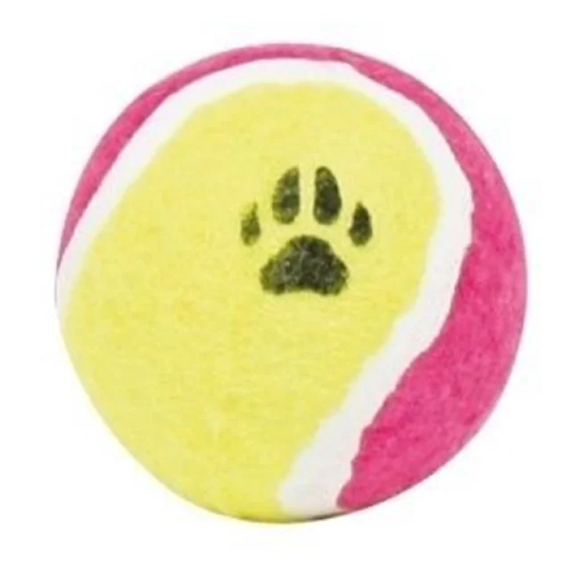 Іграшка Croci тенісний м'яч для собак, з лапкою, 10 см