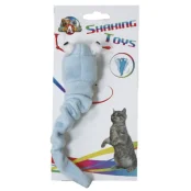 Игрушка Croci гремучая змейка для котов, плюш, 13 см