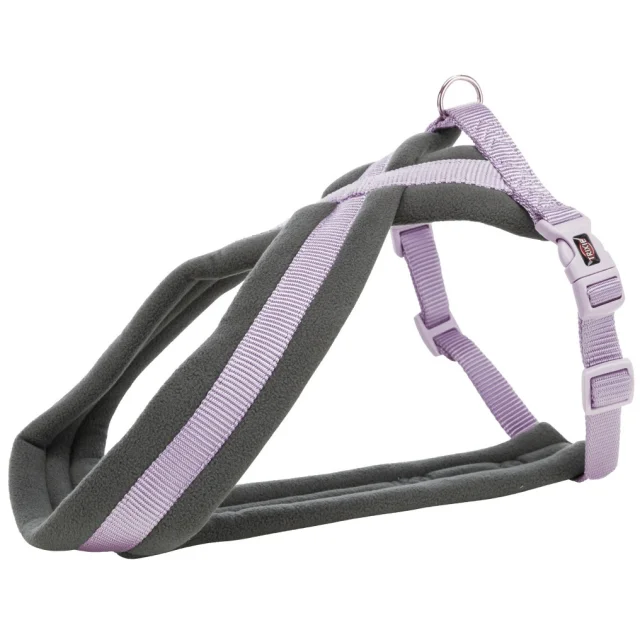 Шлея Trixie Premium Touring Harness для собак, 50-90 см, 25 мм, размер M-L, сиреневый