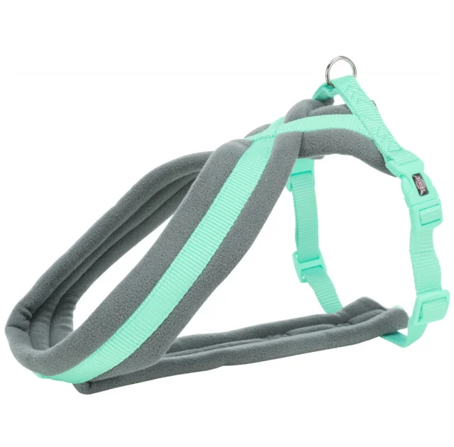 Шлея Trixie Premium Touring Harness для собак, 60-100 см, 25 мм, розмір L, м'ятний