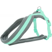 Шлея Trixie Premium Touring Harness для собак, 70-110 см, 25 мм, розмір L-XL, м'ятний
