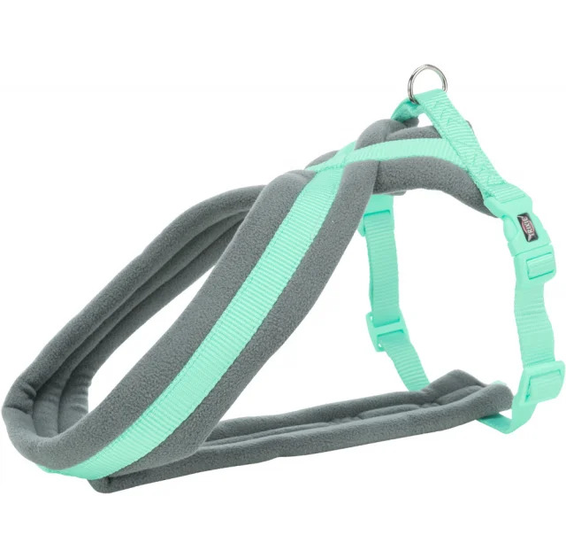 Шлея Trixie Premium Touring Harness для собак, 70-110 см, 25 мм, размер L-XL, мятный