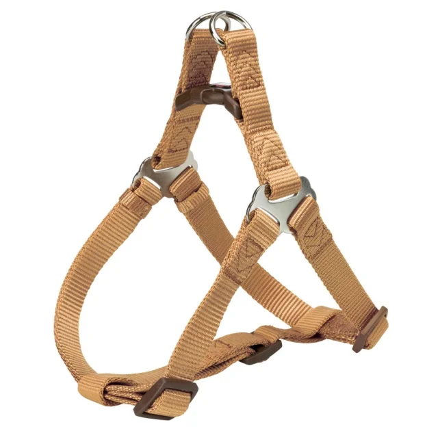 Шлея Trixie Premium One Touch Harness, для собак, 40-50 см, 15 мм, розмір S, карамель