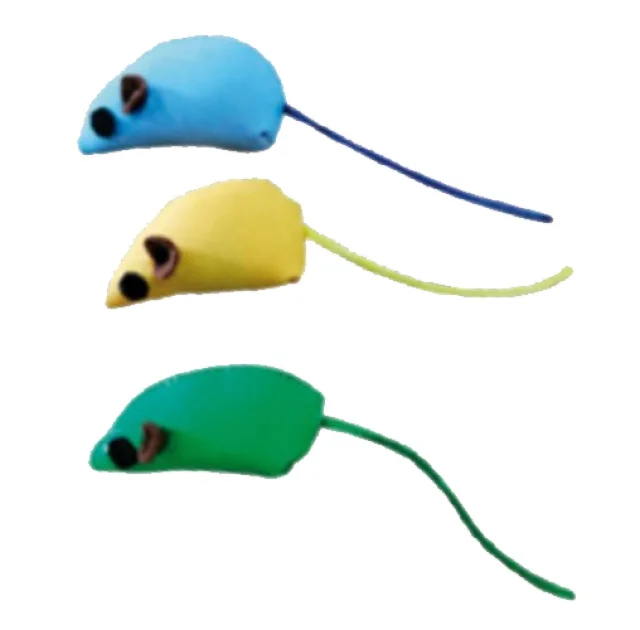 Игрушка Croci мышь пастель, для котов, 5 см, цена за 1 шт