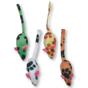 Игрушка Croci мышь цветная, для котов, 4.5 см, цена за 1 шт