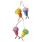 Игрушка Croci мышь-балерина, для котов, 6 см, цена за 1 шт