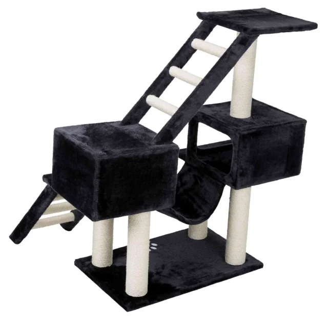 Игровой комплекс Trixie Malaga для кошек, 109 см, антрацит